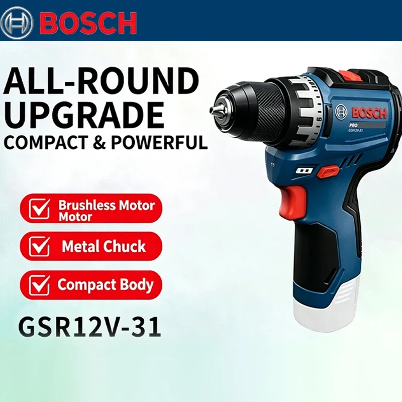 Woodworking Drill - مثقاب كهربائي بوش GSR 12V-31 بدون