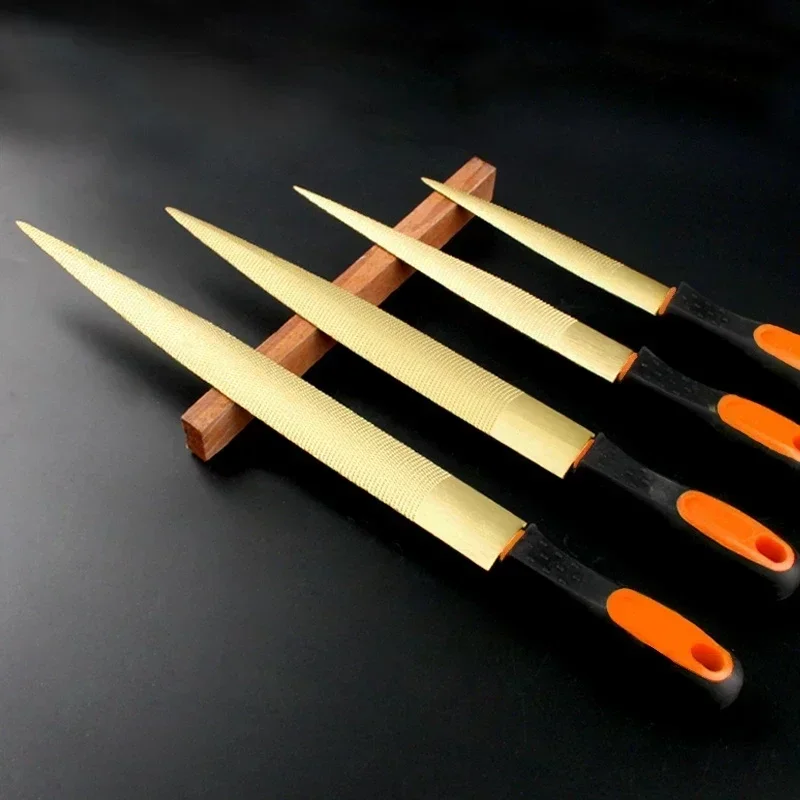 Woodworking Files And Rasps - 1 قطعة الذهبي مدبب عرموش الخشب