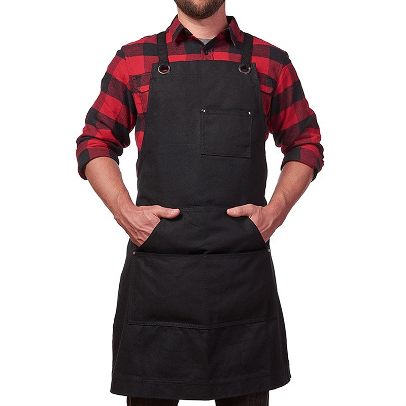 Woodworking Apron - مريلة عمل قماشية شديدة التحمل مع