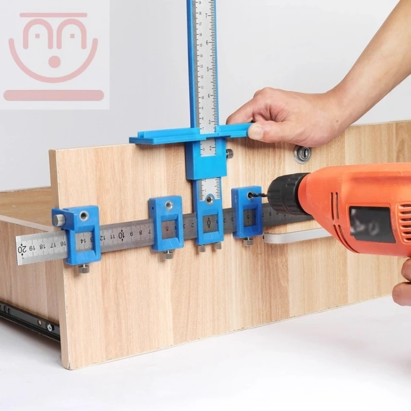 Woodworking Drill - أداة تحديد موضع المقابض للنجارة، أداة