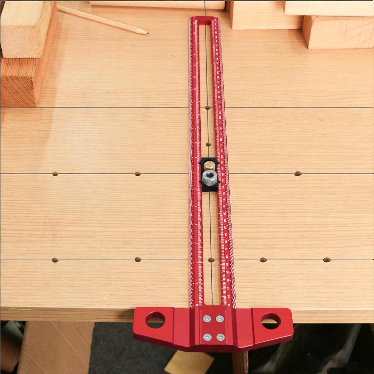 Woodworking Marking Gauge - مسطرة تخطيط وتحديد للأعمال الخشبية على