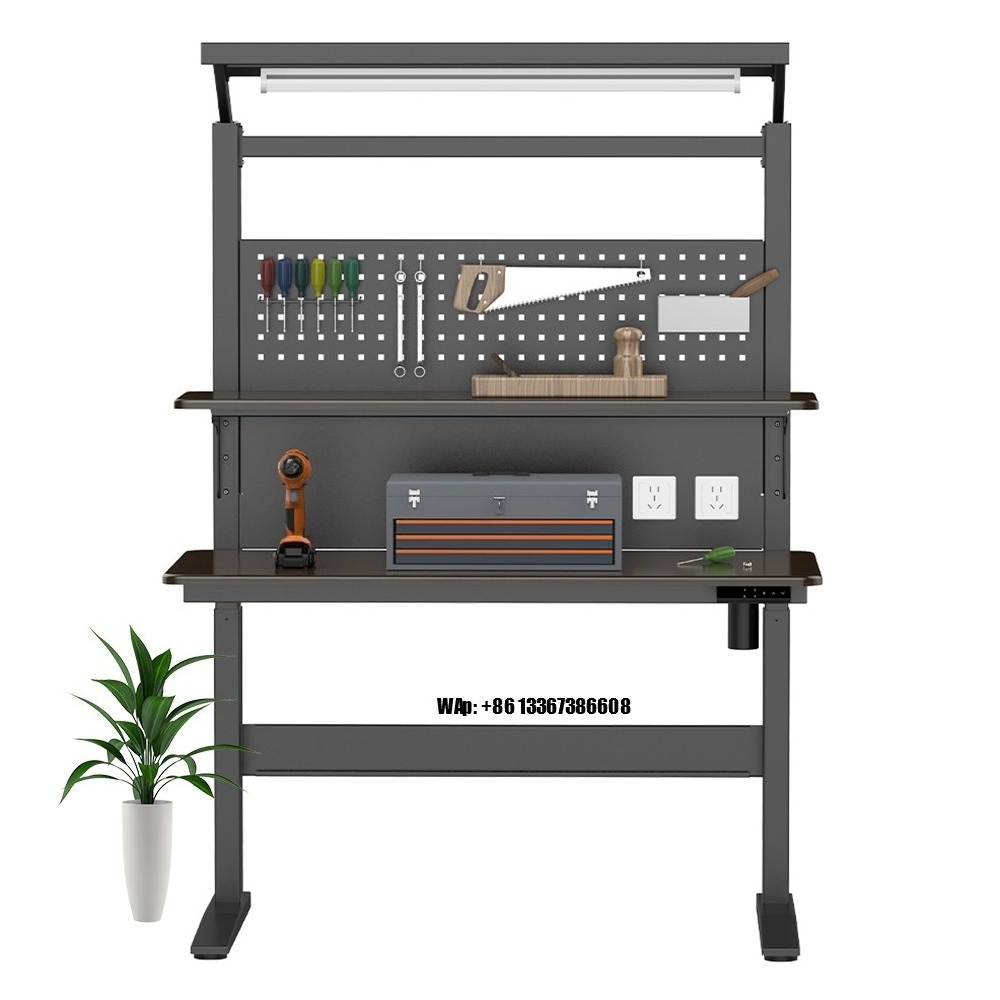 Workbench Woodworking - طاولة عمل قابلة لتعديل الارتفاع، منضدة