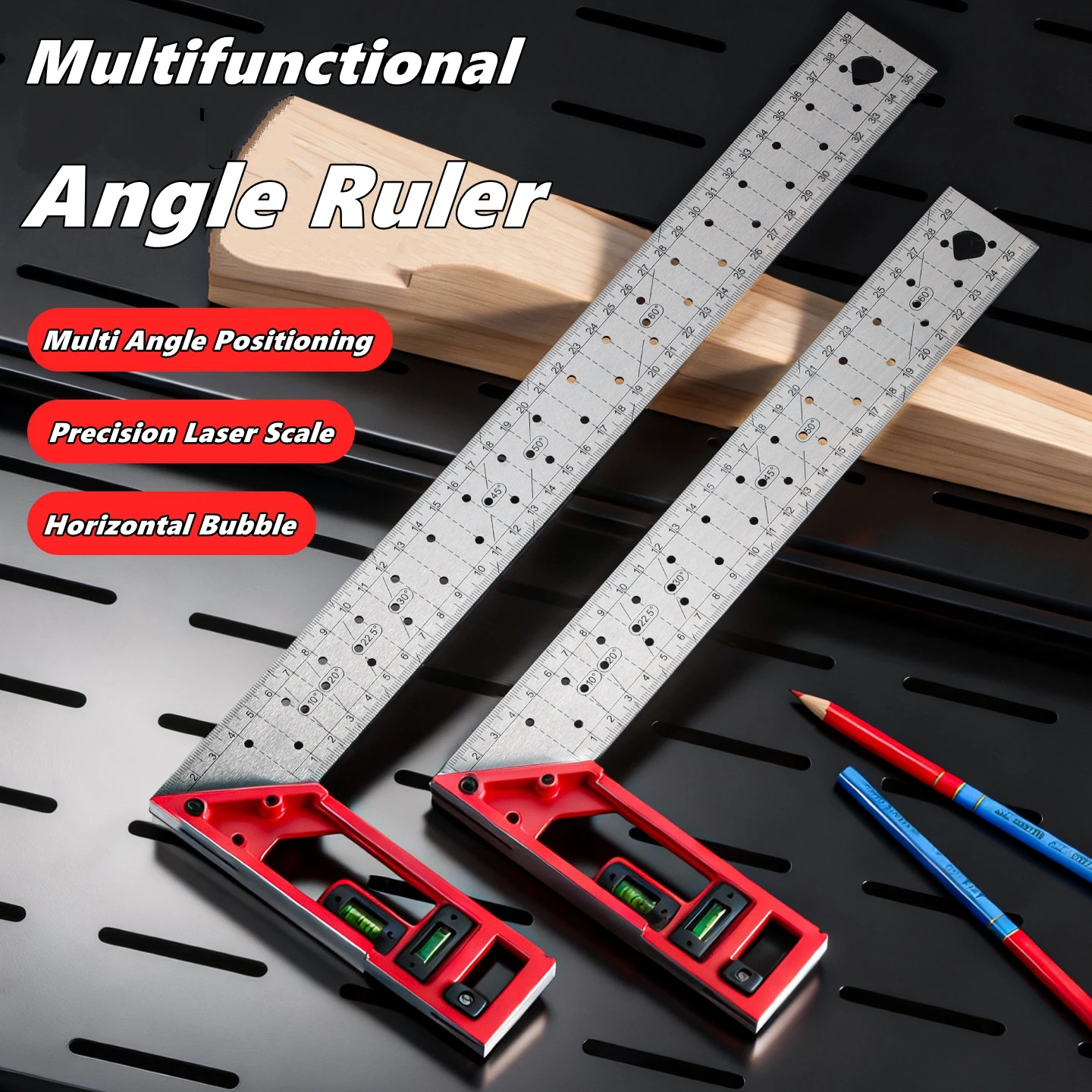 Woodworking Multi Tool - مسطرة زاوية سريعة التثبيت للنجارة، أداة