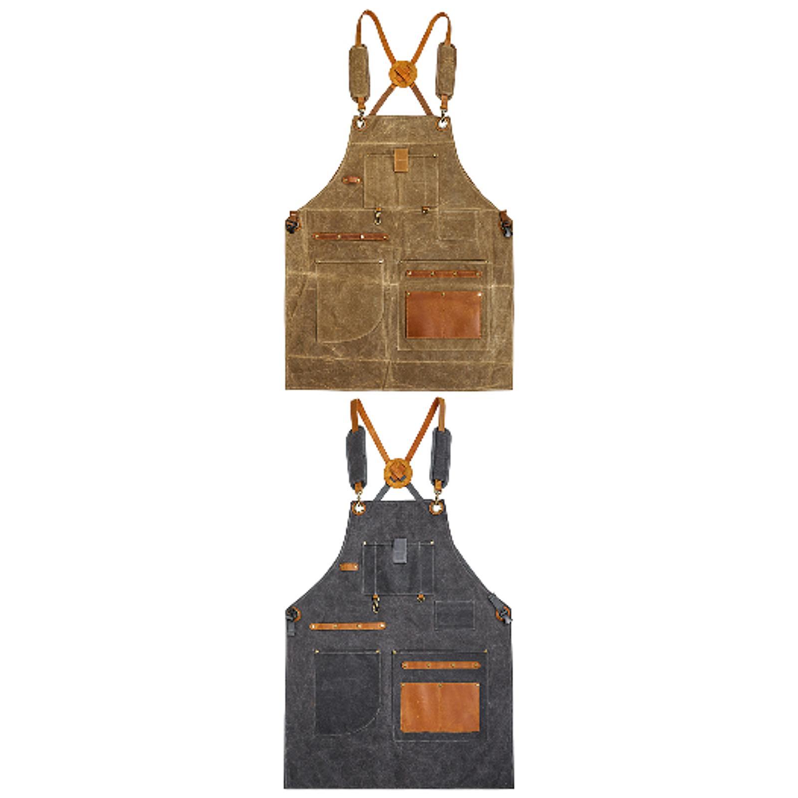 Woodworking Apron - ساحة متجر النجارة سميكة أداة منظم