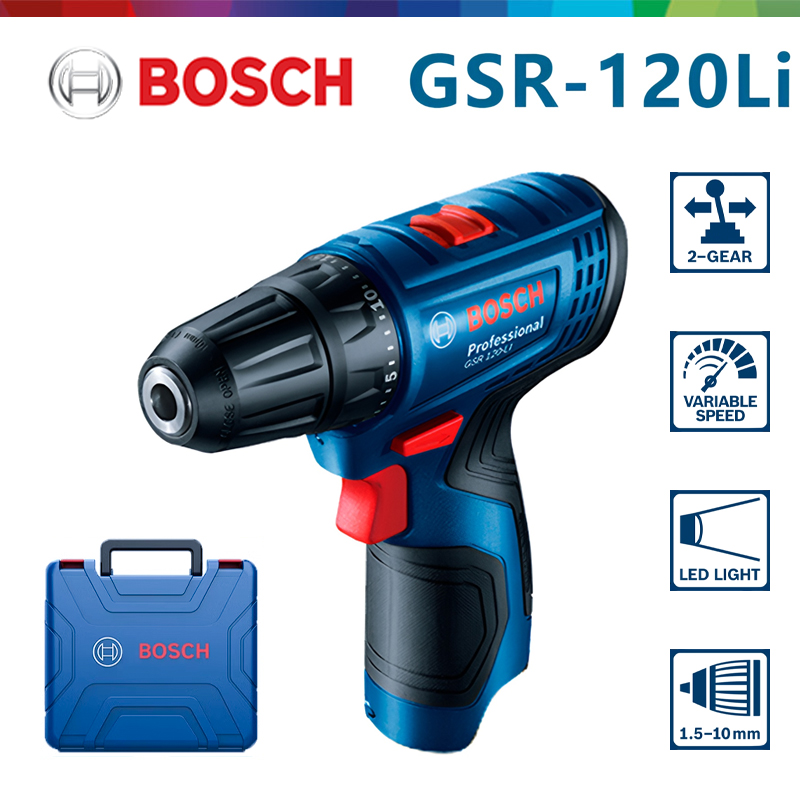 Woodworking Drill - بوش GSR 120-LI 12V مثقاب كهربائي