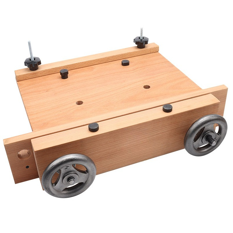 Workbench Woodworking - طاولة النجارة، أداة طاولة العمليات، عجلة