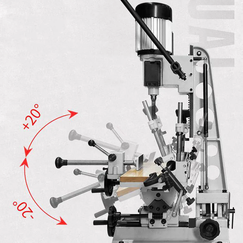 Woodworking Drill - آلة نجارة لصنع الثقوب المربعة والمسامير،