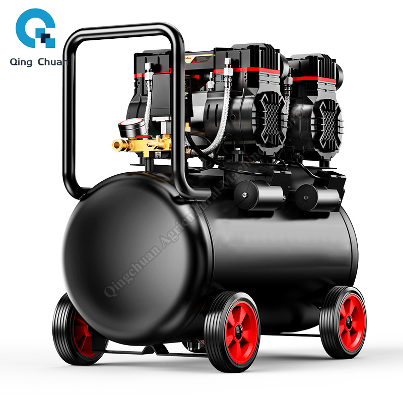 ضاغط هواء صغير 220 فولت 40L در - مراجعة Woodworking Oil وسعره