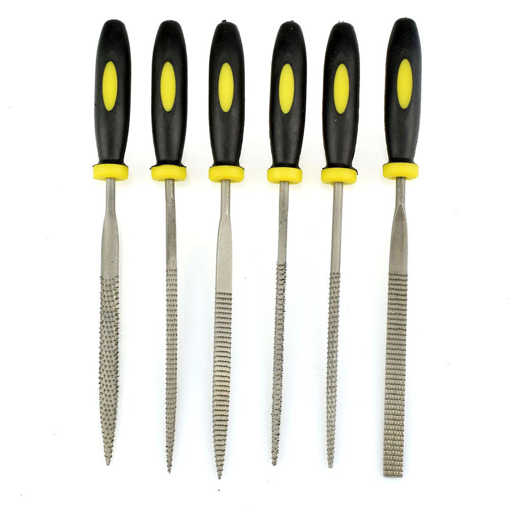 6 قطعة مجموعة عرموش الخشب 6 قط - مراجعة Woodworking Files And Rasps وسعره
