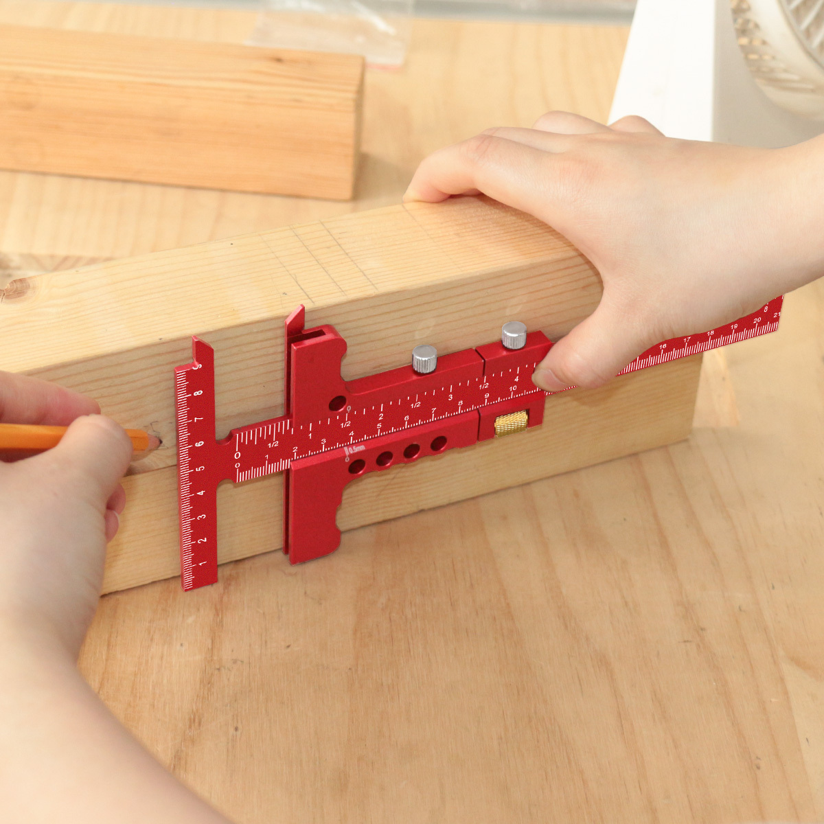 أدوات قياس وتحديد للنجارة على  - مراجعة Woodworking Marking Gauge وسعره