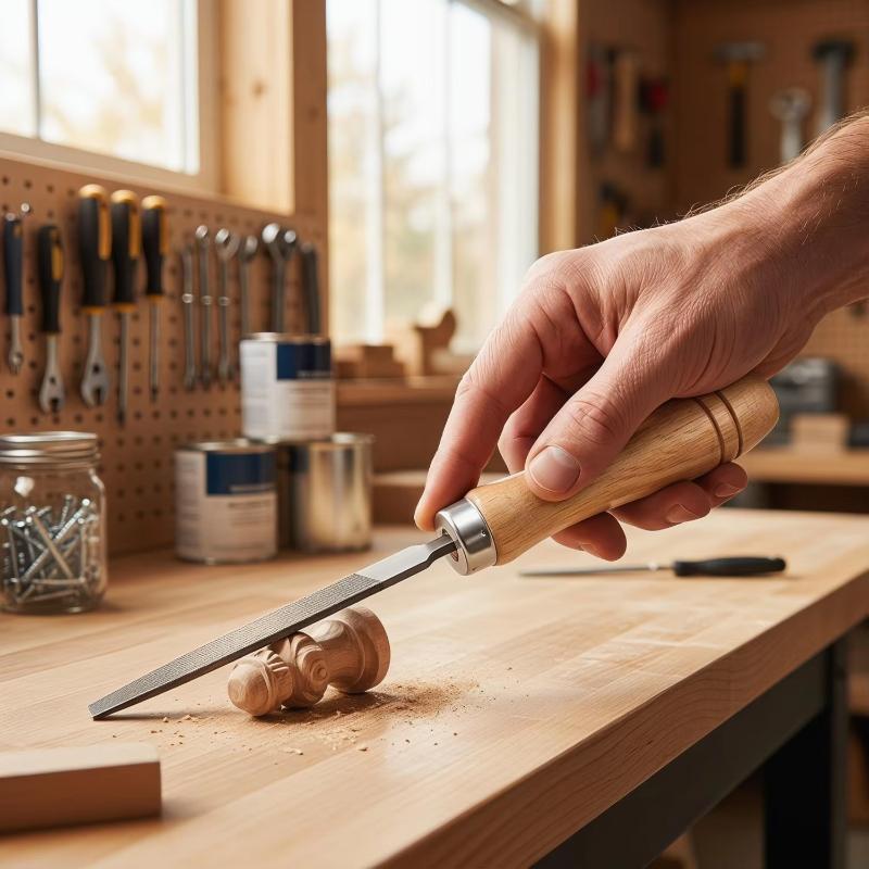 5 قطع من مقابض الملفات الخشبية - مراجعة Woodworking Files And Rasps وسعره