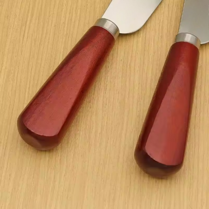 سكين تقطيع الجلد بمقبض خشبي، أ - مراجعة Woodworking Tool Stores وسعره