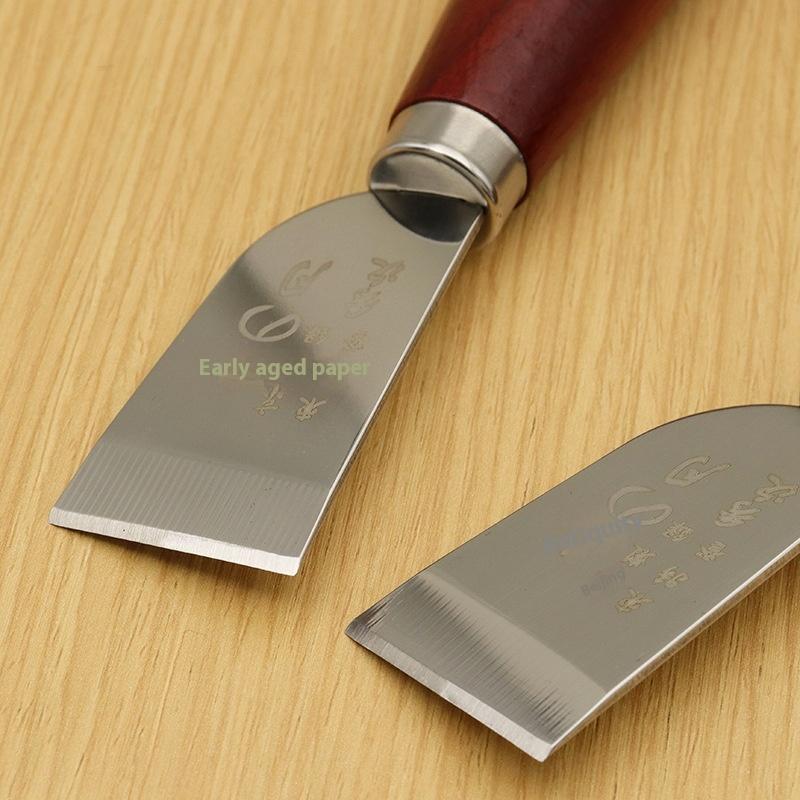 【جديد】سكين تقطيع الجلد بمقبض خ - مراجعة Woodworking Tool Stores وسعره