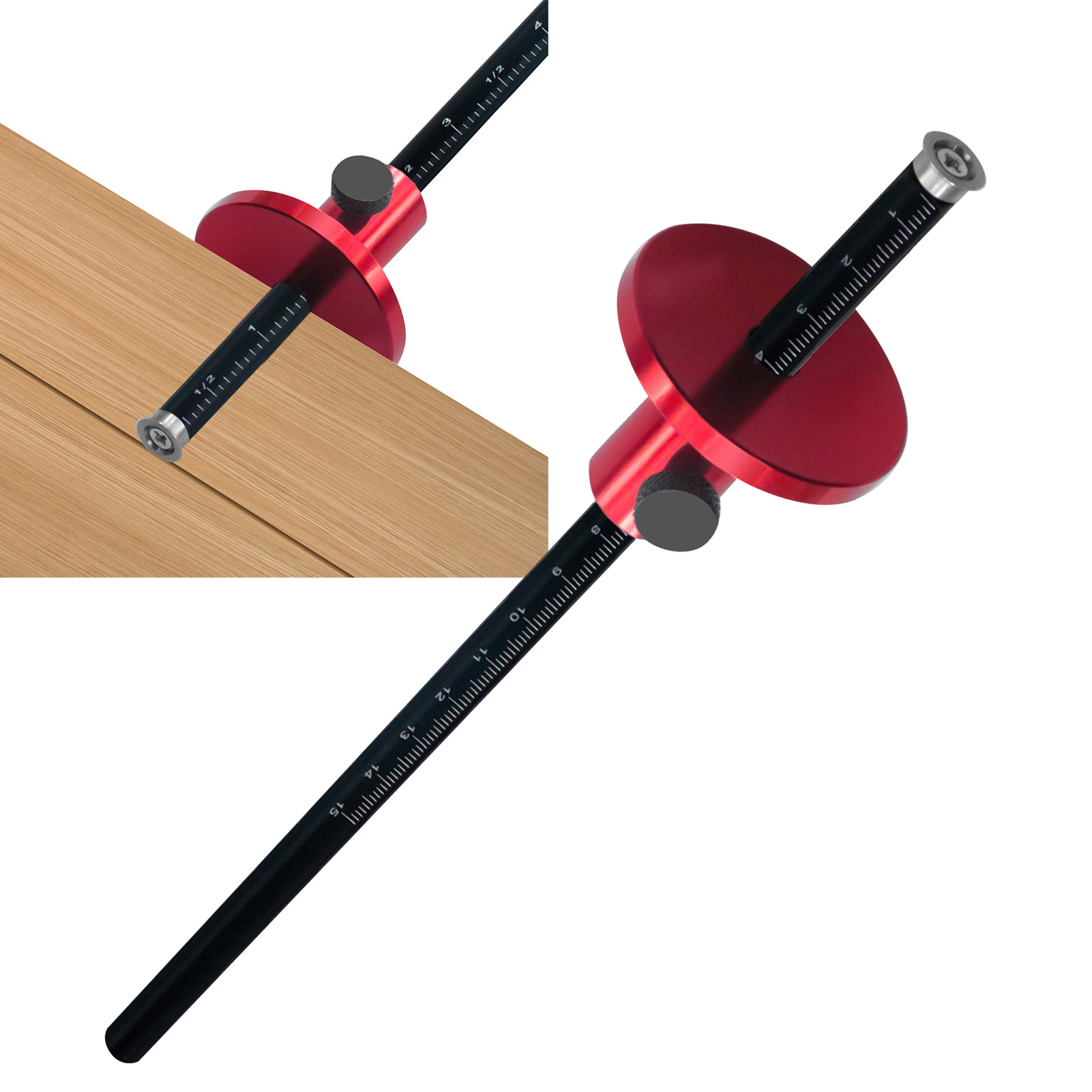 مقياس تحديد العلامات على العجل - مراجعة Woodworking Marking Gauge وسعره