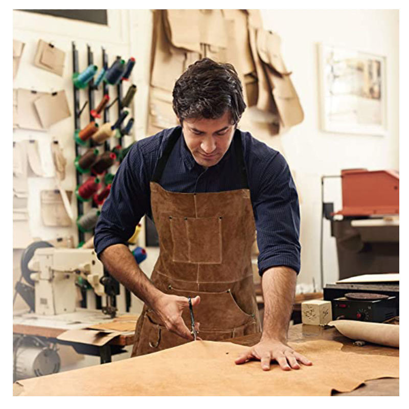 مريلة قماشية للنجارة والكهرباء - مراجعة Woodworking Apron وسعره