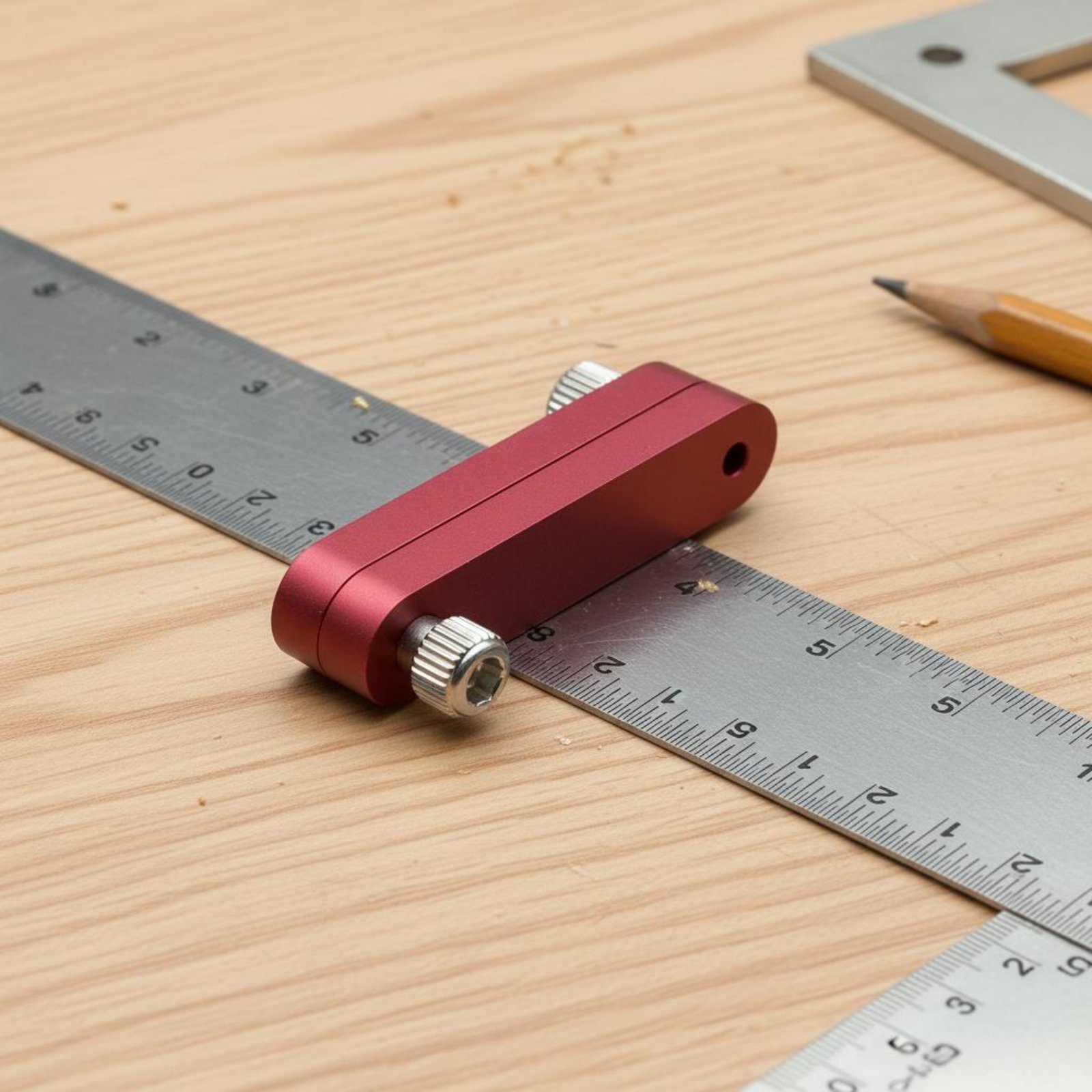 محدد موضع مسطرة النجارة القابل - مراجعة Woodworking Marking Gauge وسعره