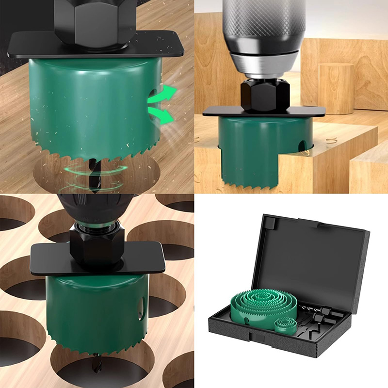 مجموعة منشار قطع 19/8/5 قطع بح - مراجعة Woodworking Industries وسعره