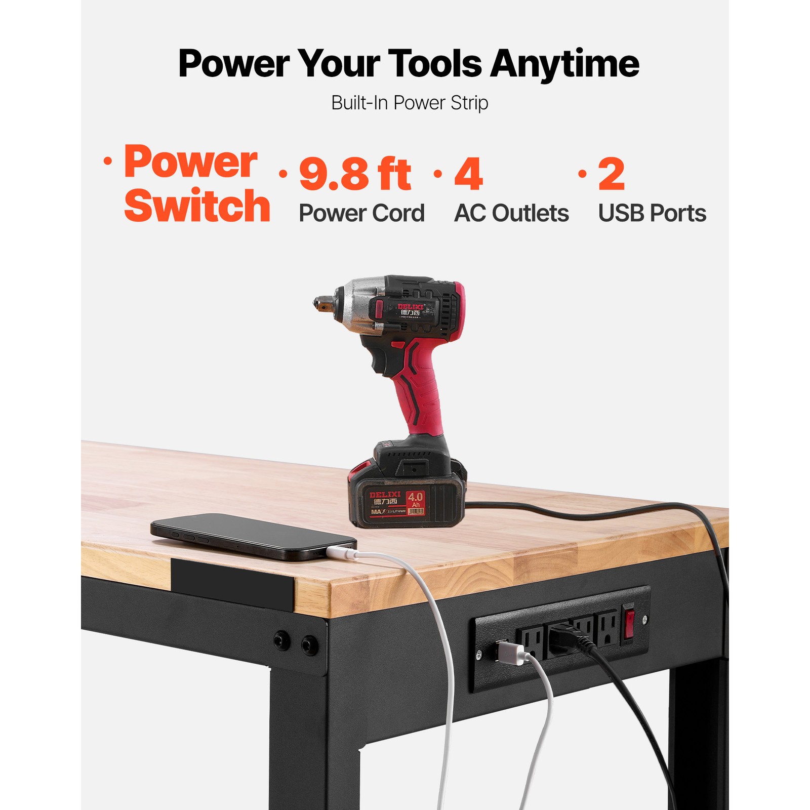 طاولة عمل قابلة لتعديل الارتفا - مراجعة Workbench Woodworking وسعره