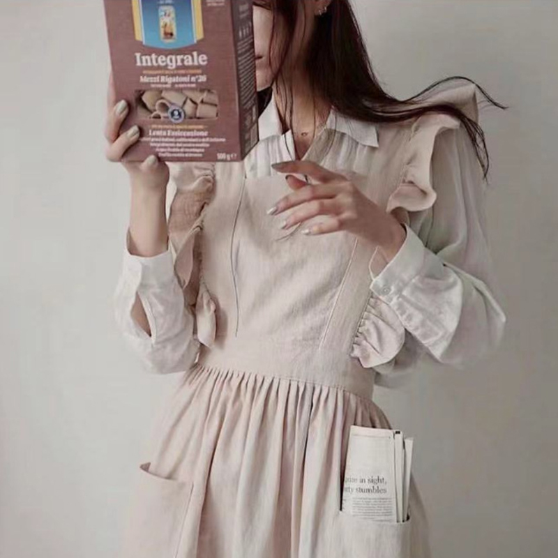 مريلة فرنسية بتصميم قصر فرنسي، - مراجعة Woodworking Apron وسعره