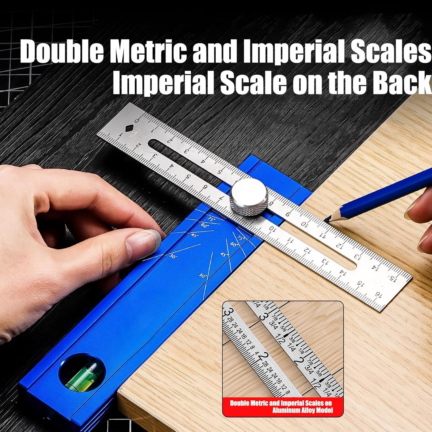 أدوات تحديد الخطوط، مقياس زواي - مراجعة Woodworking Marking Gauge وسعره