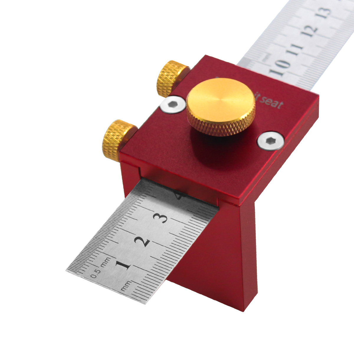 30 سنتيمتر/12 بوصة يخدش حاكم 9 - مراجعة Woodworking Marking Gauge وسعره