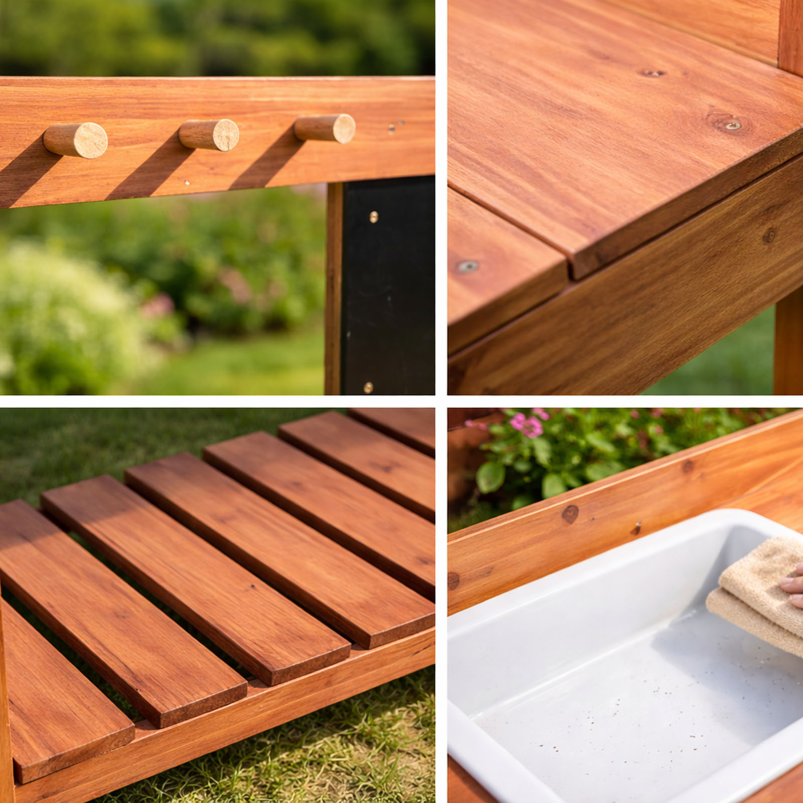 طاولات زراعة خشبية للأطفال للا - مراجعة Workbench Woodworking وسعره