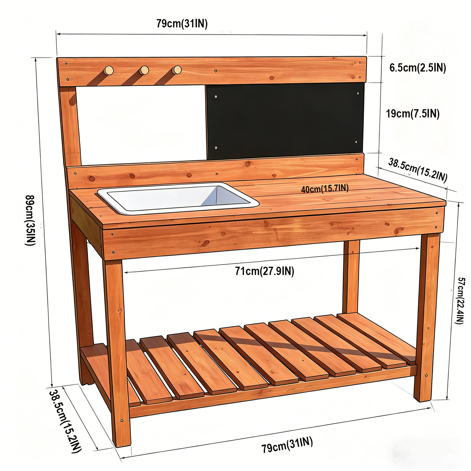 طاولات زراعة خشبية للأطفال للا - مراجعة Workbench Woodworking وسعره
