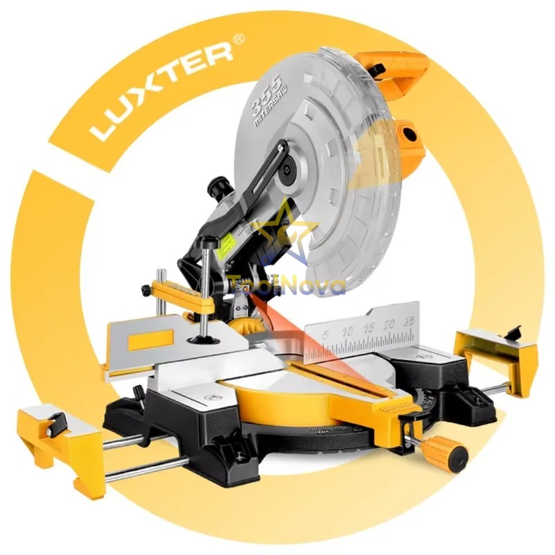 منشار زاوية انزلاقي LUXTER جدي - مراجعة Woodworking Bench وسعره