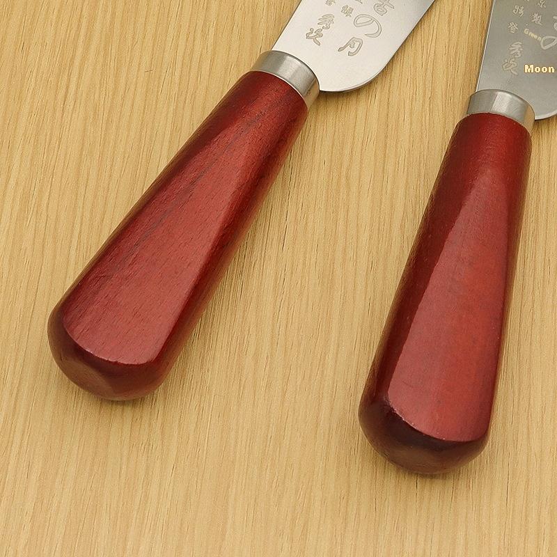 سكين تقطيع الجلد مع مقبض خشبي، - مراجعة Woodworking Tool Stores وسعره