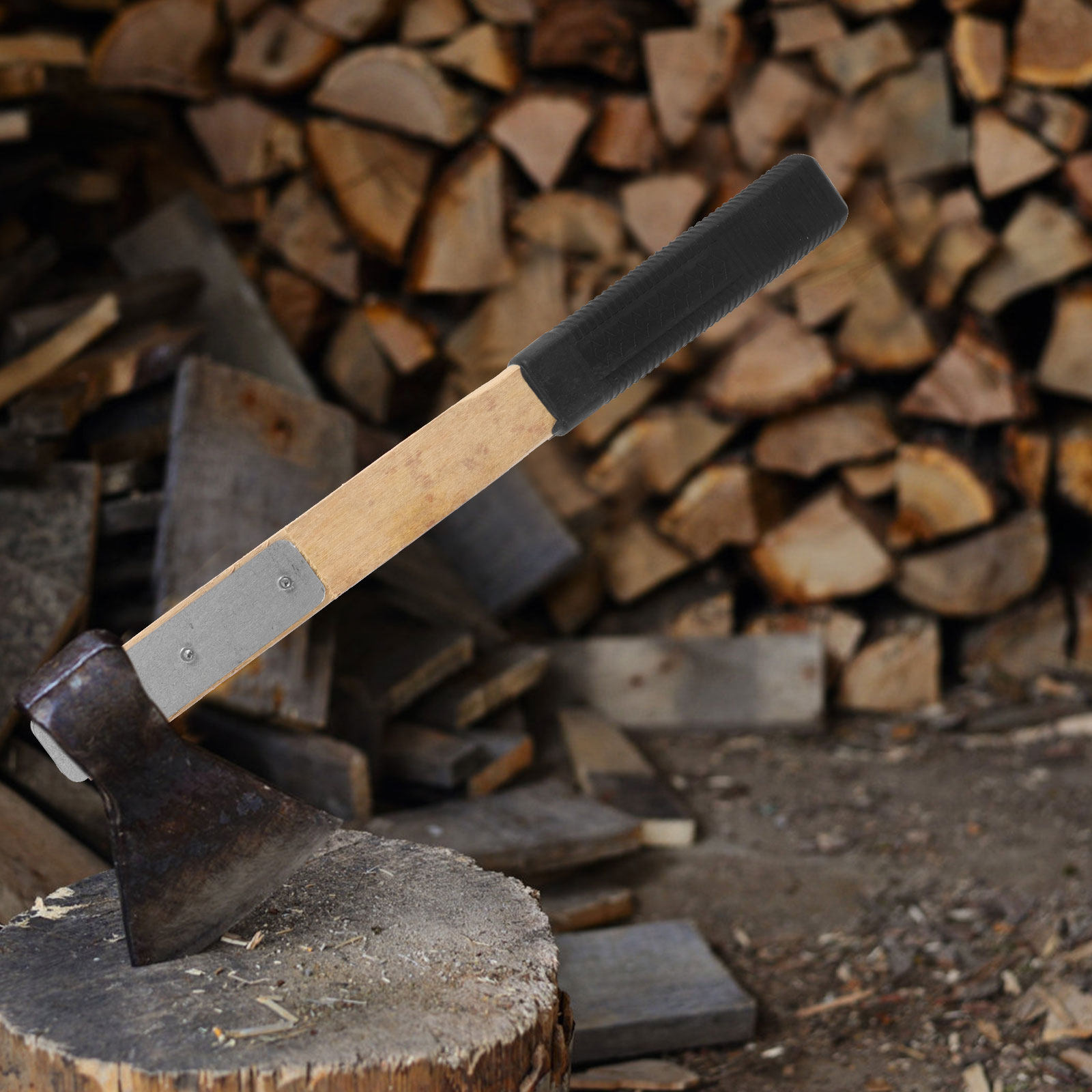 مقبض فأس خشبي متين مصنوع من ال - مراجعة Woodworking Terms وسعره