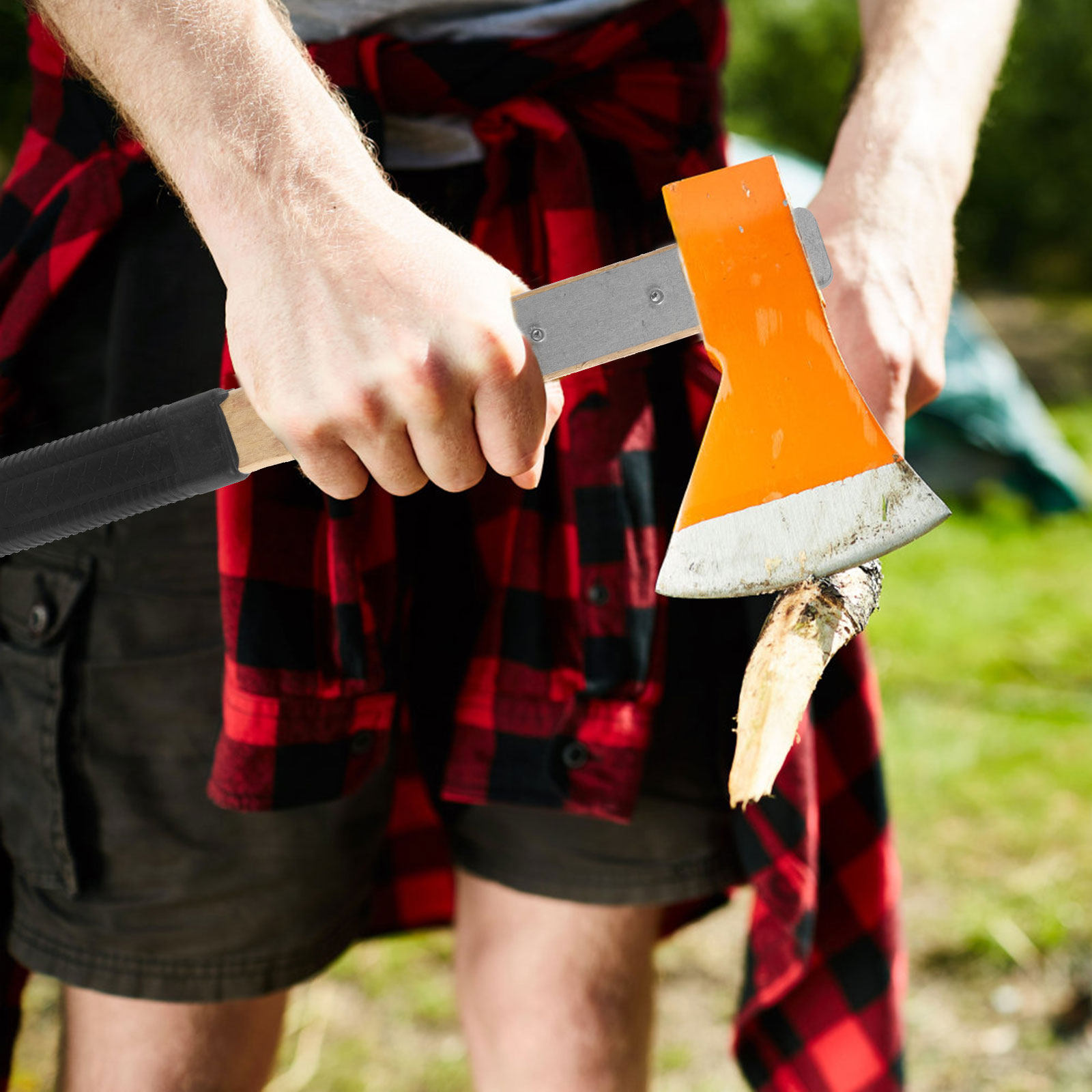 مقبض فأس خشبي متين مصنوع من ال - مراجعة Woodworking Terms وسعره
