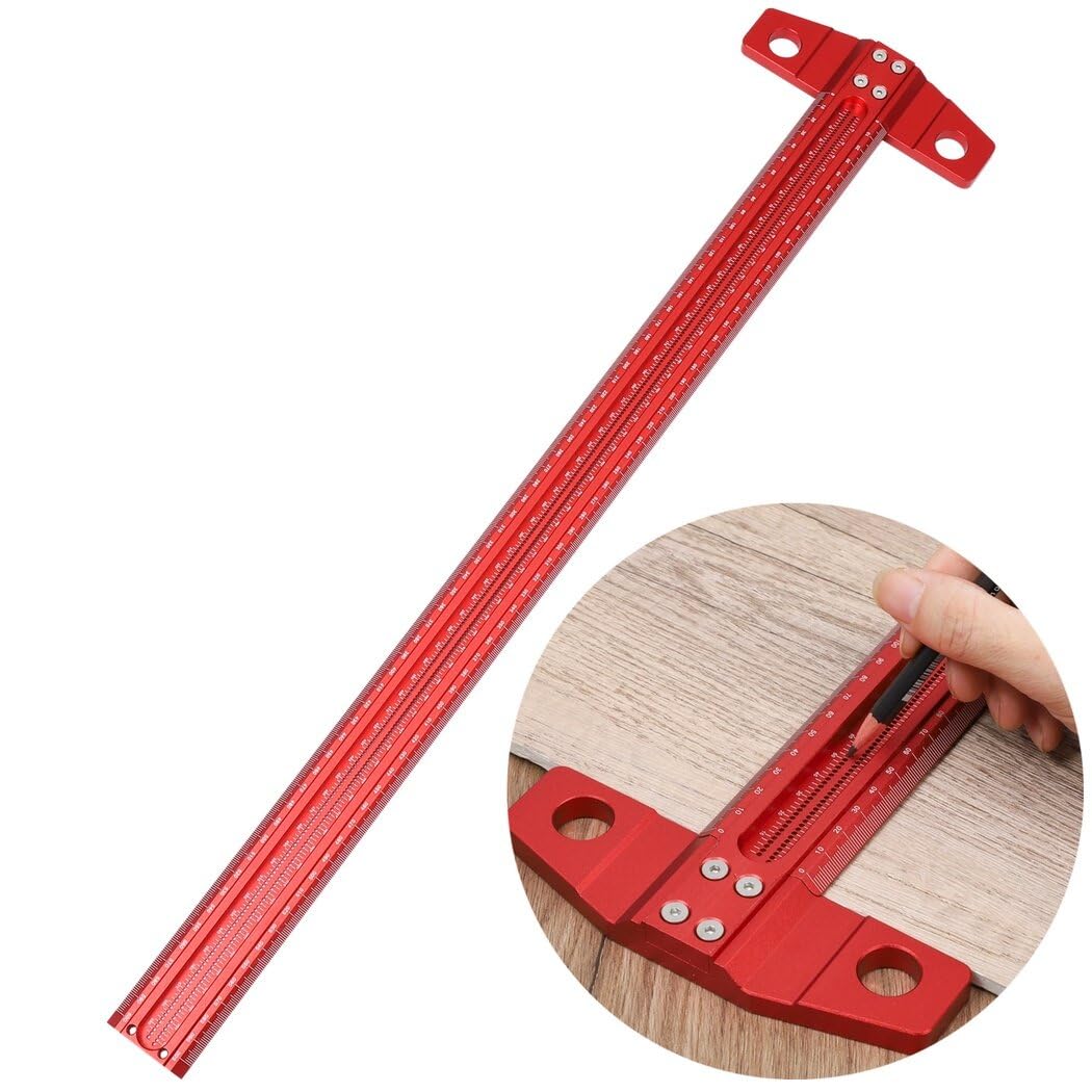 مسطرة تحديد دقيقة من سبائك الأ - مراجعة Woodworking Marking Gauge وسعره