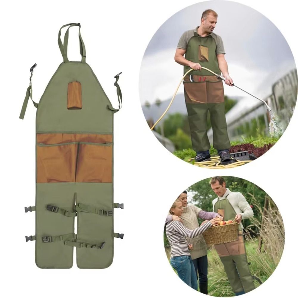 مريلة حديقة من قماش أوكسفورد م - مراجعة Woodworking Apron وسعره