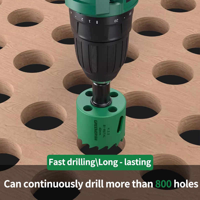 مجموعة أدوات قطع الثقوب 19-127 - مراجعة Woodworking Drill وسعره