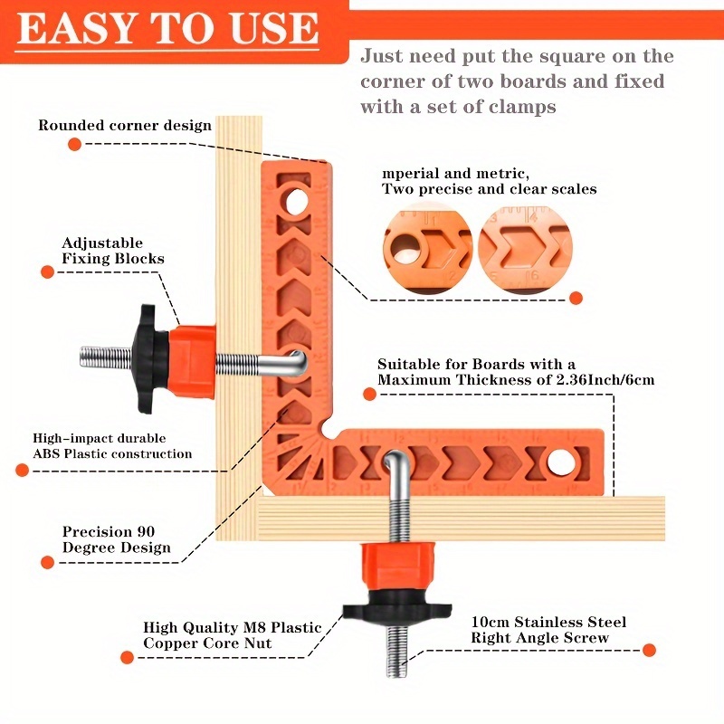 90 °   مجموعة أدوات تحديد الزو - مراجعة Woodworking Tool Stores وسعره