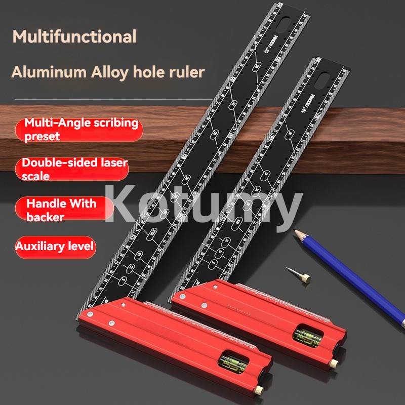 مسطرة زاوية من سبائك الألومنيو - مراجعة Woodworking Multi Tool وسعره