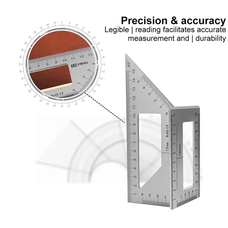 مسطرة زاوية متعددة الوظائف 45  - مراجعة Woodworking Marking Gauge وسعره