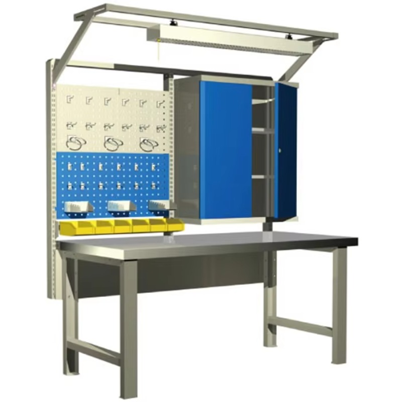 طاولة عمل قابلة للتعديل مضادة  - مراجعة Workbench Woodworking وسعره