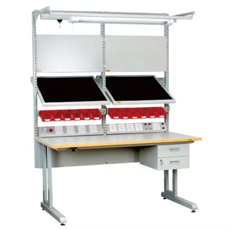طاولة عمل قابلة للتعديل مضادة  - مراجعة Workbench Woodworking وسعره